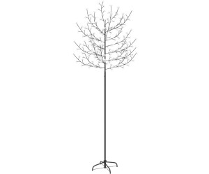 vidaXL Weihnachtsbaum 220 LEDs Warmweißes Licht Kirschblüten 220 cm ab  54,73 €
