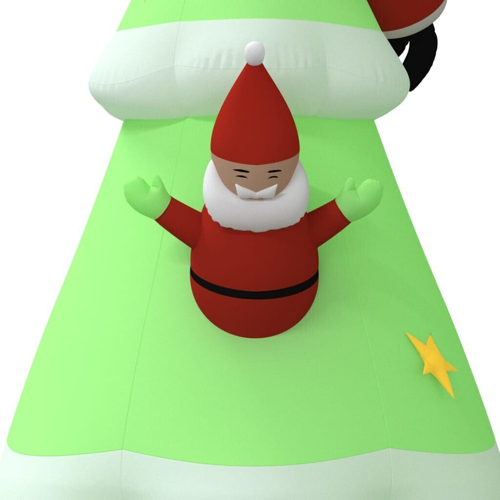 vidaXL Aufblasbarer Weihnachtsbaum mit LEDs 500 cm ab 99,70