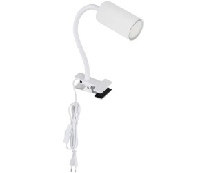 Globo 57911KW Flexible Lampe mit Klemme ROBBY 1xGU10/25W/230V weiß ab 22,95  € | Preisvergleich bei