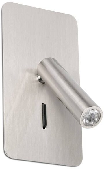 Faro Barcelona 62126 LED wall spotlight SUAU LED/3W/230V matt chrome