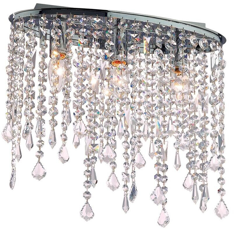 IDEAL LUX Crystal ceiling light 3xE14/40W/230V
