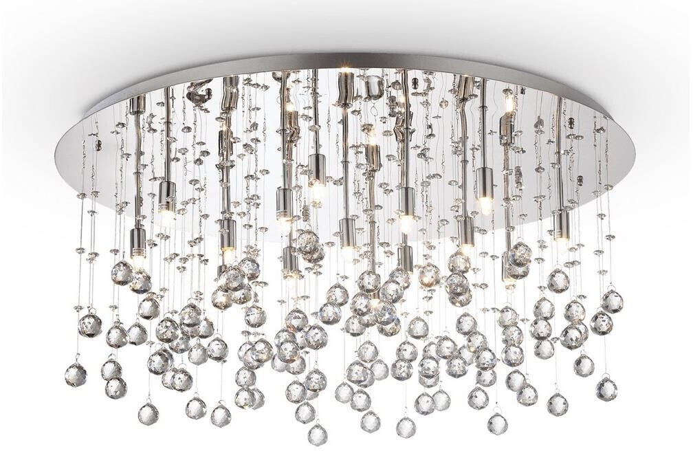 IDEAL LUX Crystal ceiling light MOONLIGHT 15xG9/40W/230V