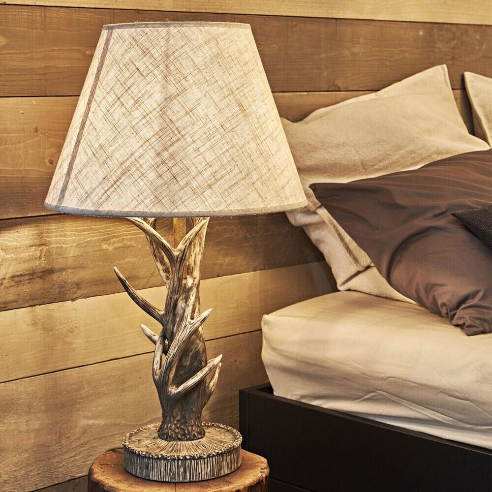 IDEAL LUX Table lamp CHALET 1xE27/60W/230V antlers