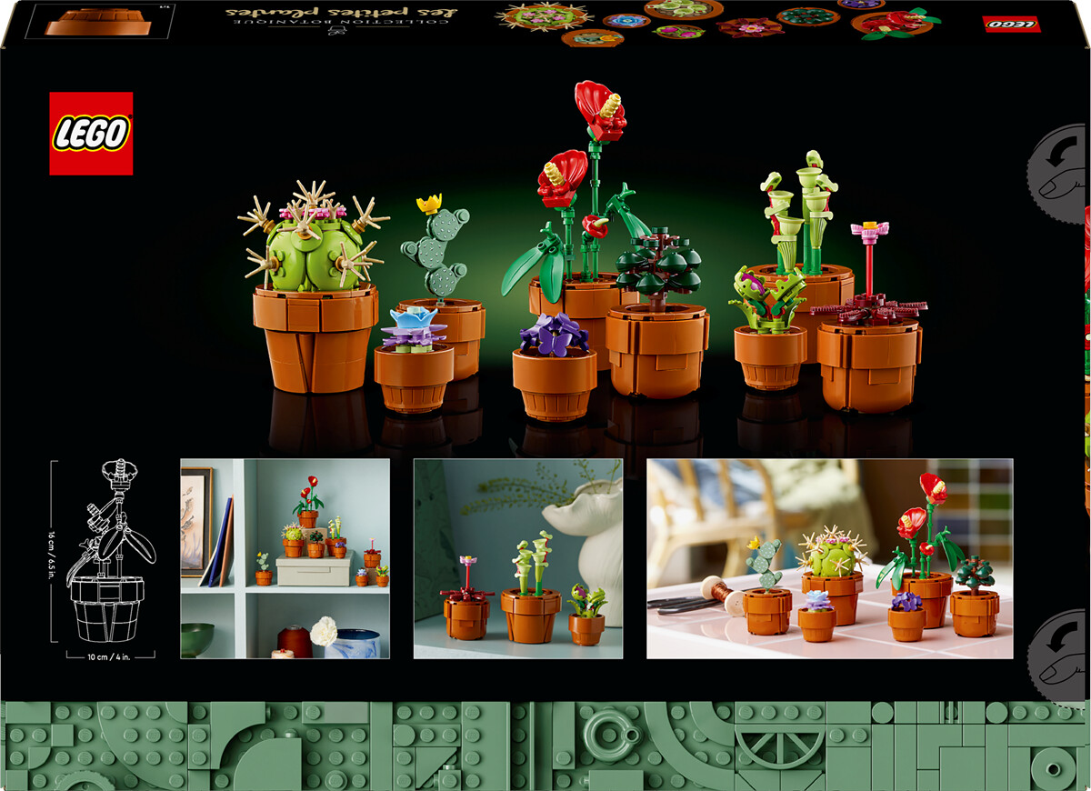 LEGO LEGO Icons Piantine - Set Collezione Botanica (10329) a € 39,56 (oggi)