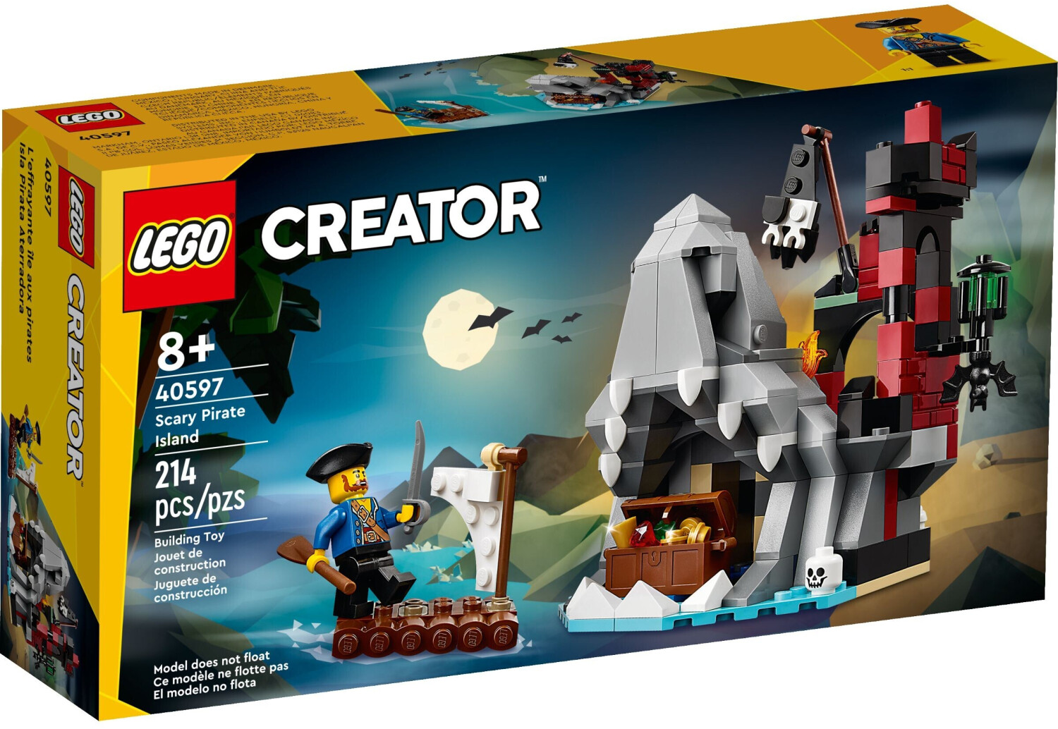 LEGO Creator - L'effroyable île des pirates (40597)