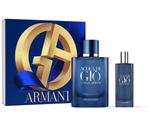 Emporio Armani Acqua Di Gio Profondo Set EdP 50ml EdP 15ml ab 76 48 Preisvergleich bei idealo