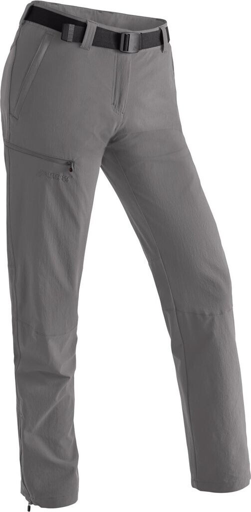 Maier Sports Inara Slim Pantaloni Da Trekking Donna, Nero, Taglia 22, Elasticizzati 4 Vie, Idrorepellenti E Asciugatura Rapida