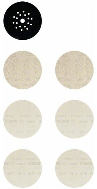 Bosch M480 grinding net set 225 mm G 80/120/180