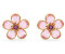 Swarovski Florere stud earrings (5656635) pink