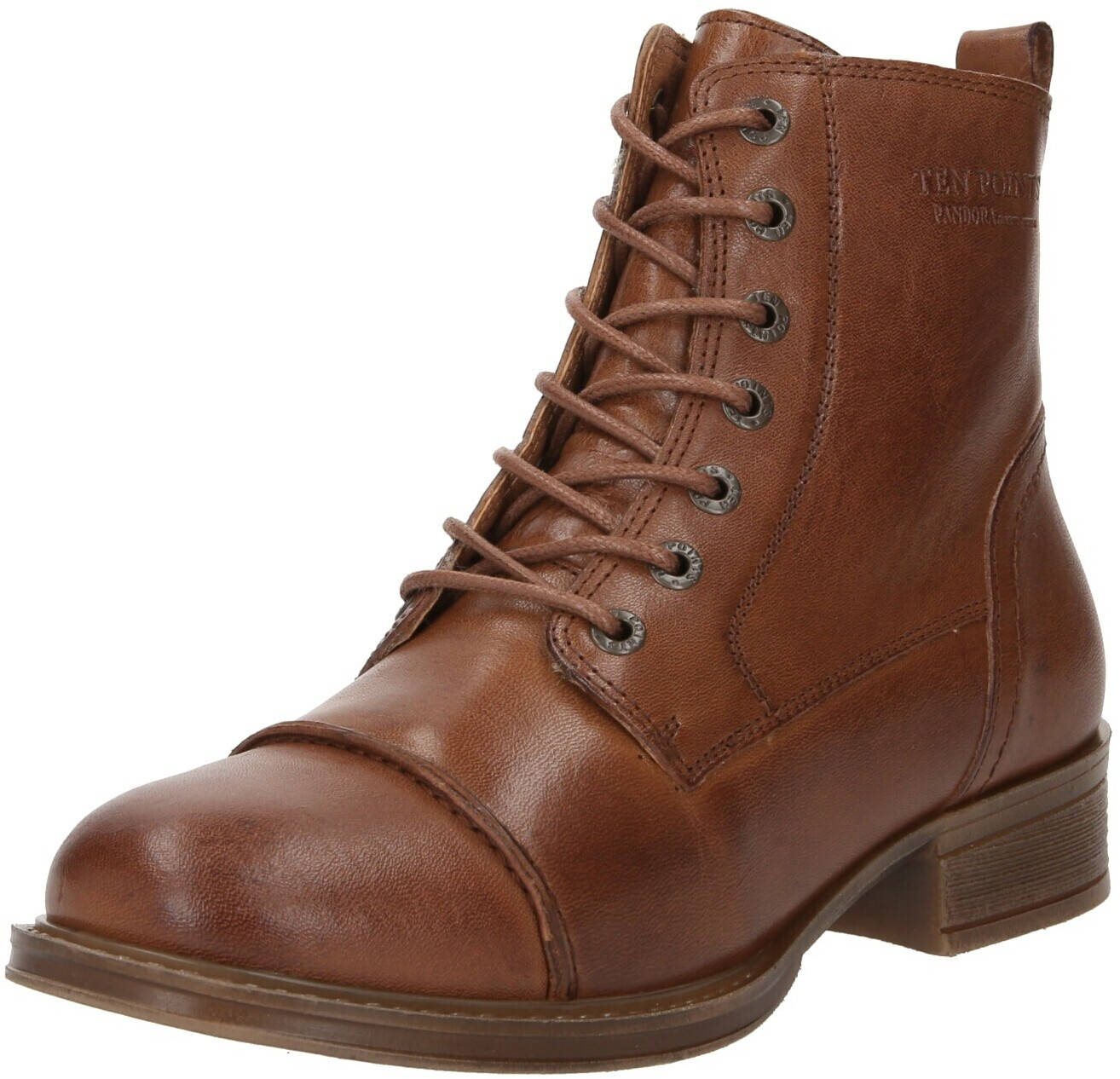 Ten Points Women Pandora Warm Boots cognac
