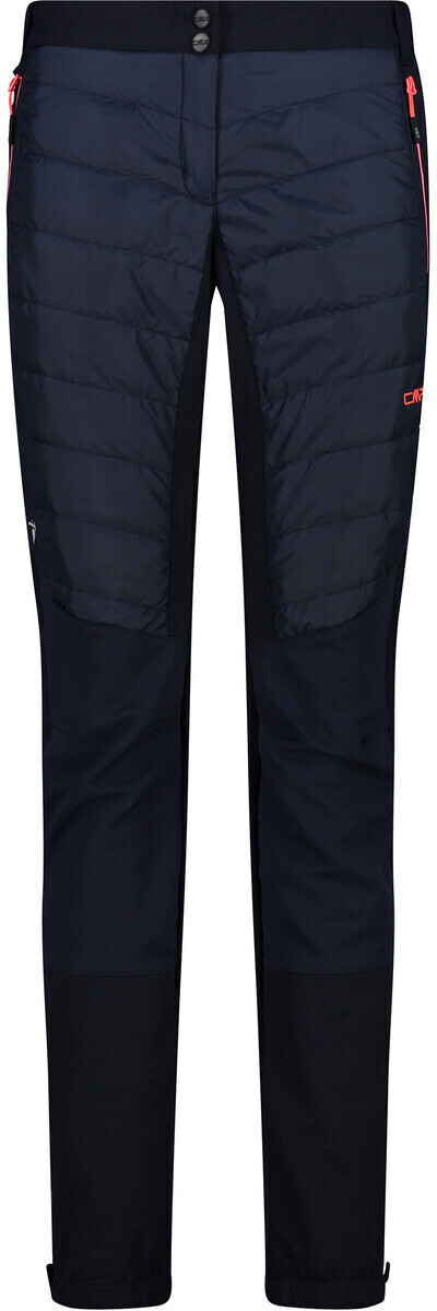 CMP Women Hybrid Trekking Pants (39T0056) b.blue-ewd fluo