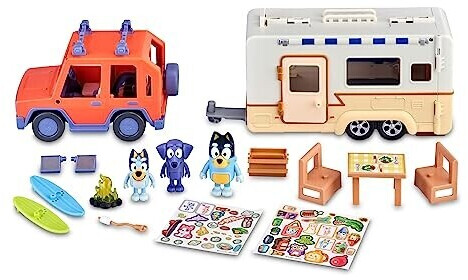 Moose Toys Bluey Set Family Cruiser & Campervan