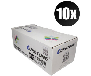 Eurotone 4 Cartucce Compatibili Brother LC985BK (Nero) Per DCP-J 125/140/315/515, MFC-J 220/265/410