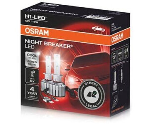 Osram Night Breaker LED H1 12V 2 Stück (64150DWNB) ab 129,95 € (Februar  2024 Preise)
