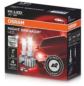 Osram Night Breaker LED H1 12V 2 Stück (64150DWNB) ab 108,70 € (Februar  2024 Preise)