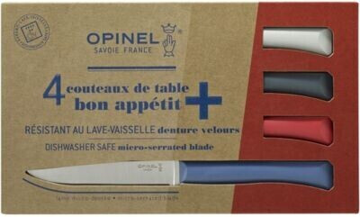 Opinel Coffret 4 couteaux Bon Appétit