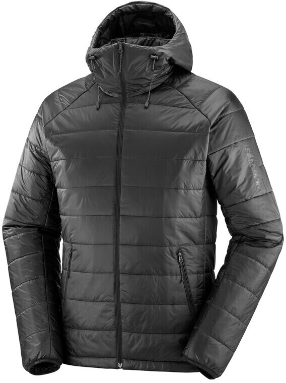 Salomon Outline Hooded Insulator Jkt deep black