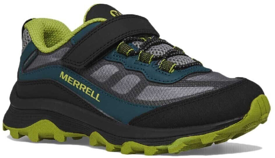 Merrell Moab Speed Low WTRPF Hiking Shoe Deep Green Black