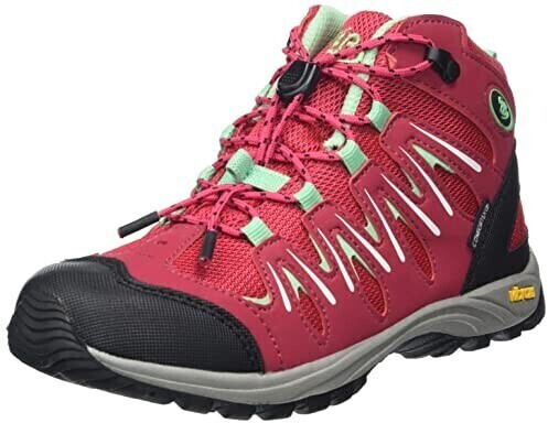 Brütting Expedition Kids High Trail Running Shoes pink mint green white