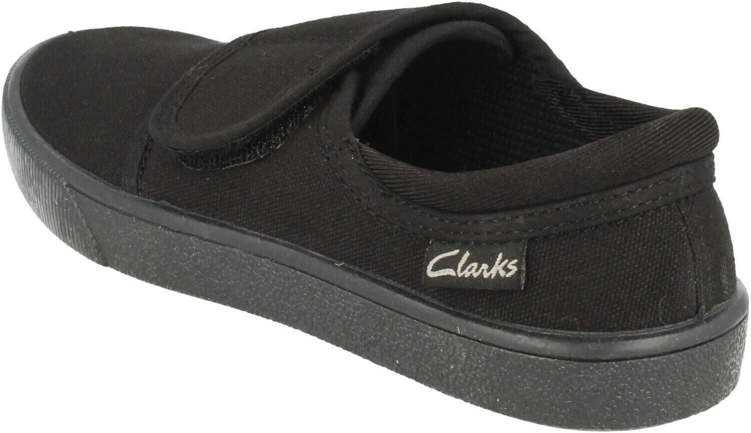 Clarks Hopper Go Childrens Black Fabric, 7