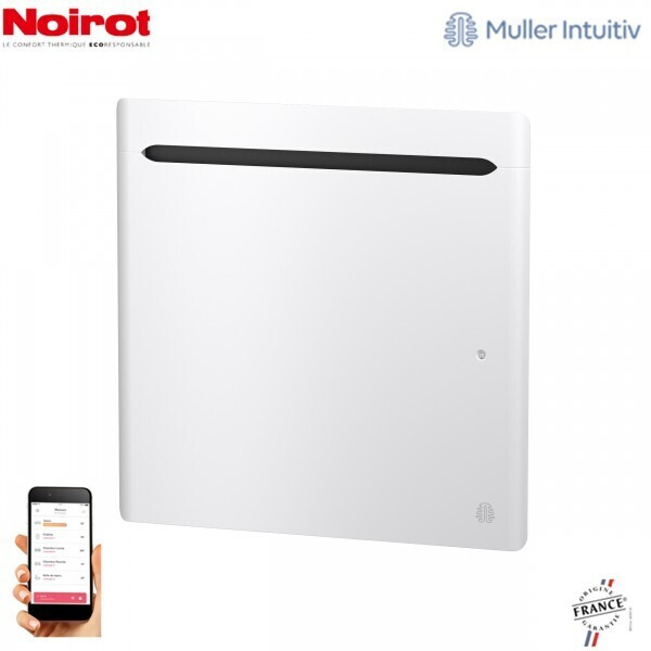 Noirot SENSUAL 2000 W horizontal connecté blanc
