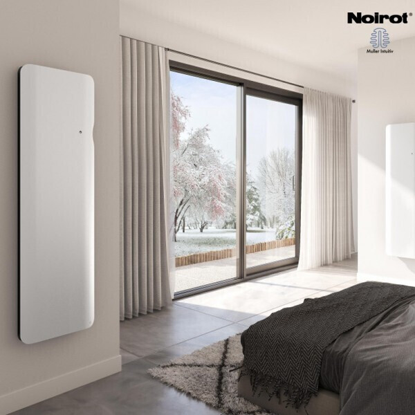 Noirot DOOK 1500 W vertical connecté blanc