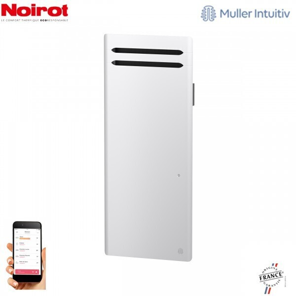 Noirot SENSUAL 1500 W vertical connecté blanc