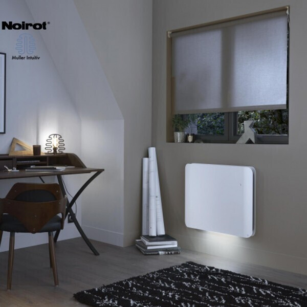 Noirot DOOK 2000 W horizontal connecté blanc
