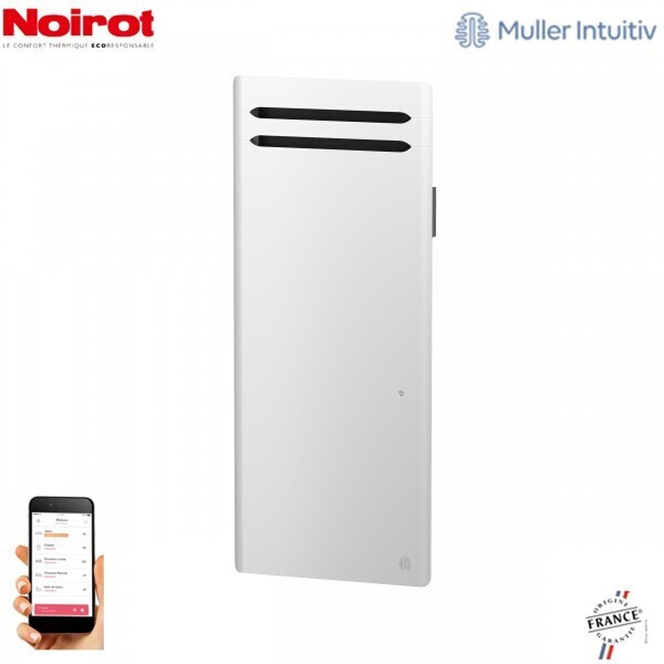 Noirot SENSUAL 2000 W vertical connecté blanc