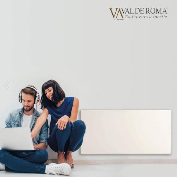 Valderoma TACTILO 1500 W horizontal blanc