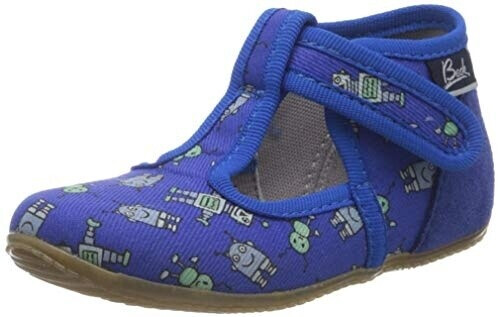 C. H. Beck Boys Robot High Slippers Blue