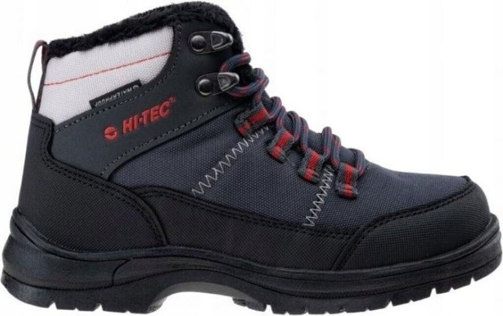 Hi-Tec Trekking shoes Lusari Mid Wp Jr AVSAW21-HT-BD-01 Dark Grey Black Red Grey