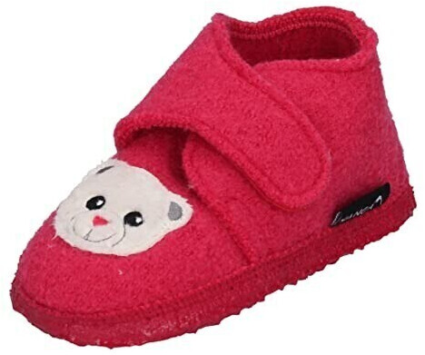 Nanga Baby slippers Teddy Bear fuchsia