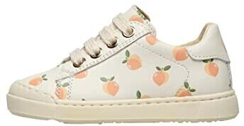 Naturino Eindhoven Zip-Sneakers Leather Apricot-Print Cream white