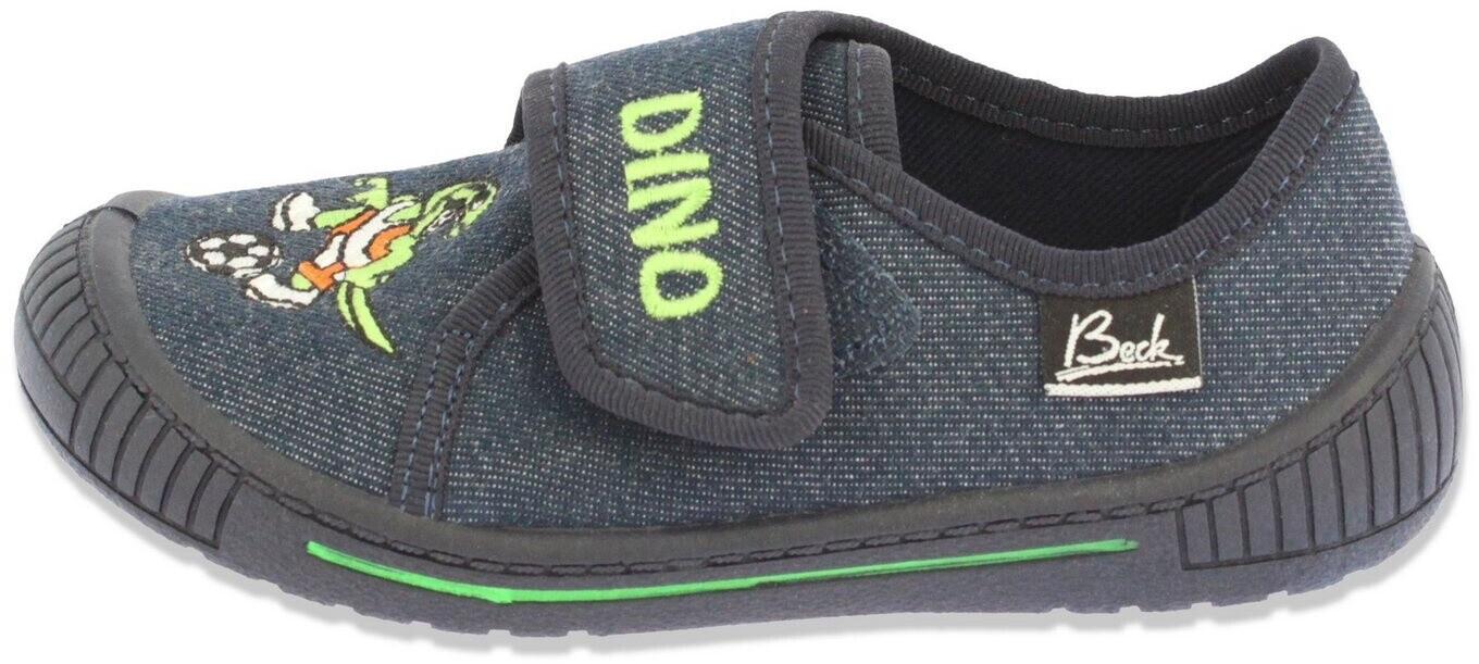 C. H. Beck Boys Dino Flat Slippers Dark Blue