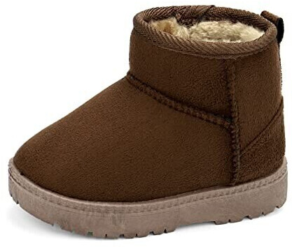 MK MATT KEELY Baby Winter Shoes Kids Boys Girls Snow Brown CN22