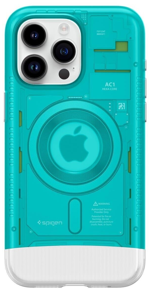 Spigen Classic C1 MagSafe Bondi Blue iPhone 15 Pro