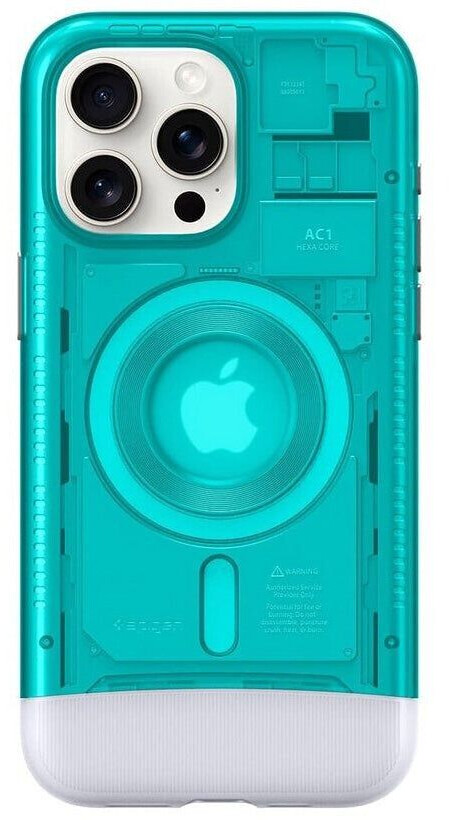 Spigen Classic C1 MagSafe Bondi Blue iPhone 15 Pro Max