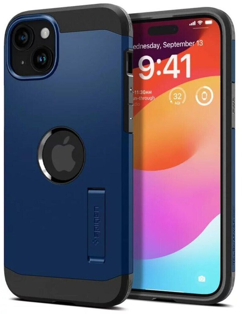 Spigen Tough Armor MagSafe Navy Blue iPhone 15