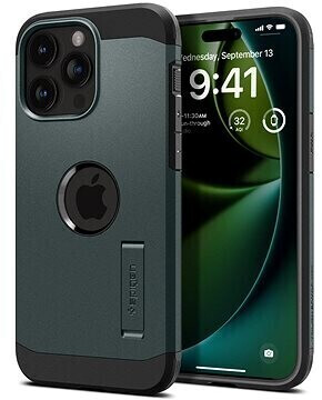 Spigen Tough Armor MagSafe Abyss Green iPhone 15 Pro Max