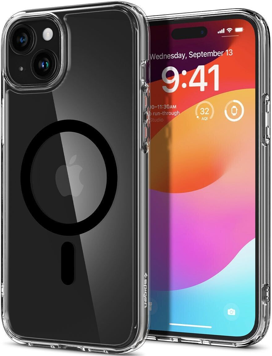 Spigen Ultra Hybrid MagSafe Black iPhone 15