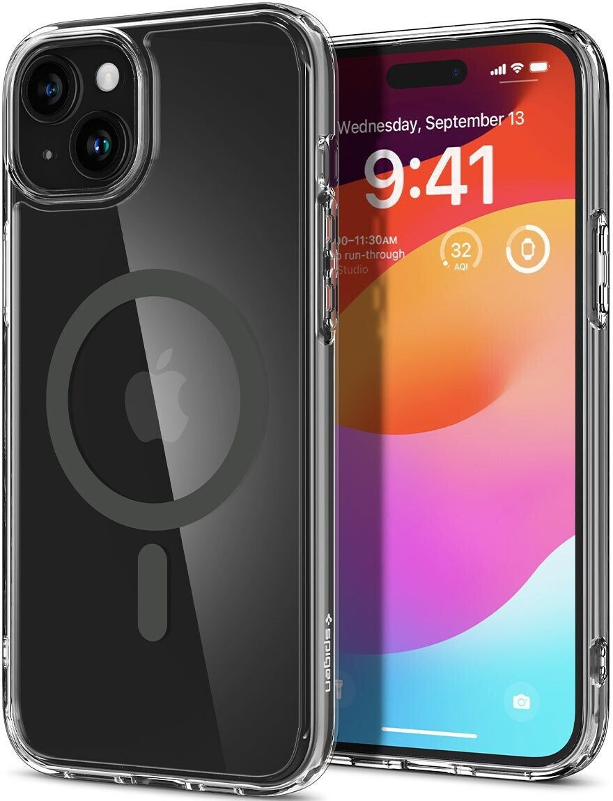 Spigen Ultra Hybrid MagSafe Graphite iPhone 15