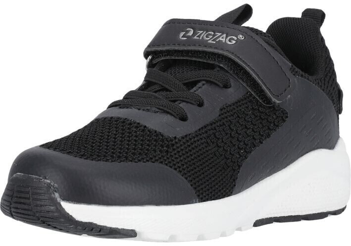 ZIGZAG Sneaker with Velcro closure black