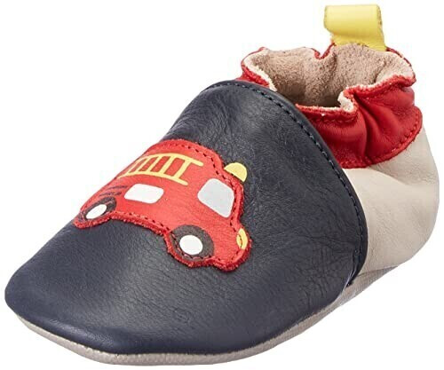Robeez Fireman CRP Slippers Navy