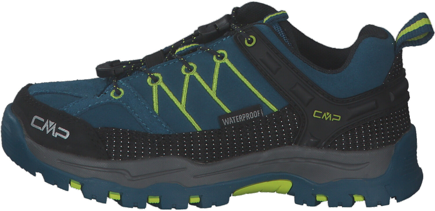CMP Kids trekking shoes Rigel Low WP 3Q13244 Deep Lake-Acido