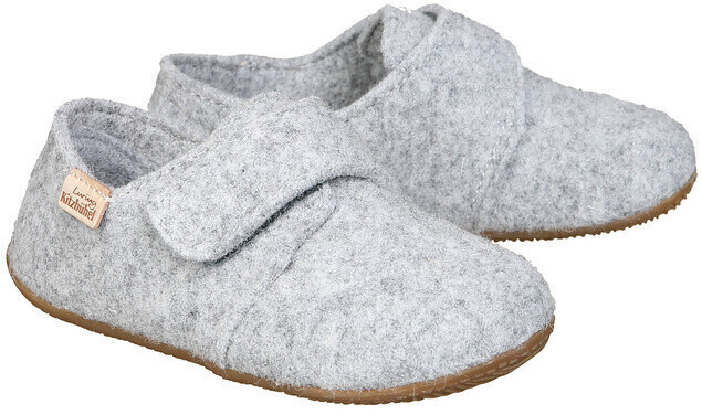 Living Kitzbühel Hook-and-loop slippers Nebel light grey