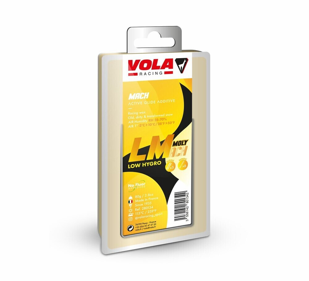 Vola Racing Lmach Moly Wax yellow 80g