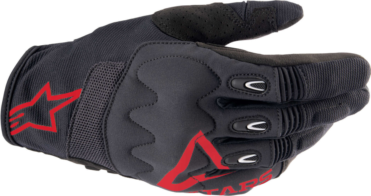 Alpinestars Techdura Gloves fire red/black