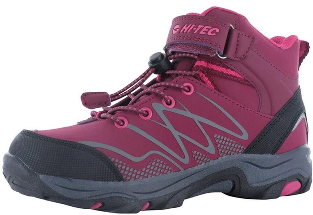 Hi-Tec Blackout Mid Wp JRG Walking Shoe Dark Pink Fuchsia