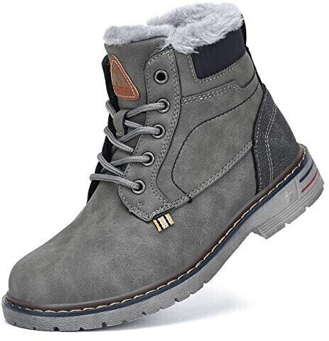 Mishansha Winter boys waterproof short shaft grey